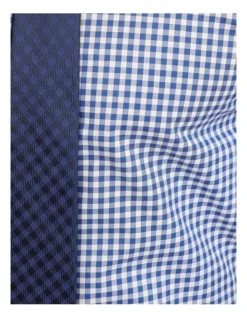 Oxford Beckton Checked Shirt In Blue/White 10 Oxford Beckton Checked Shirt In Blue/White -Myer Clothing Shop 948785950 5 720x928