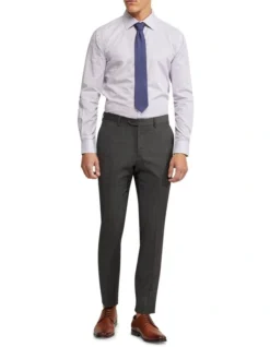 Oxford Islington Regular Striped Shirt In Purple 10 Oxford Islington Regular Striped Shirt In Purple -Myer Clothing Shop 948786220 5 1 720x928