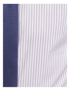 Oxford Islington Regular Striped Shirt In Purple 11 Oxford Islington Regular Striped Shirt In Purple -Myer Clothing Shop 948786220 6 720x928
