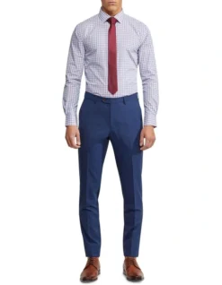 Oxford Beckton Checked Shirt In Pink/Blue -Myer Clothing Shop 948786490 5 1 720x928