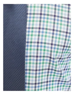 Oxford Islington Checked Luxury Shirt In Blue/Green -Myer Clothing Shop 948787030 6 720x928