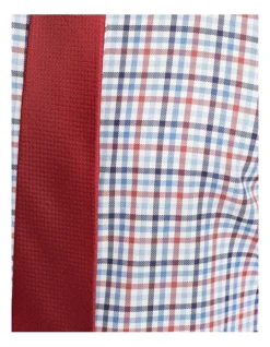 Oxford Islington Checked Luxury Shirt In Blue/Red -Myer Clothing Shop 948787120 6 720x928