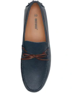 Oxford Jojo Leather Driver Loafers In Navy -Myer Clothing Shop 948937060 5 720x928