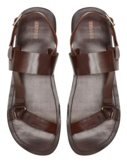 Oxford Nakoa Leather Sandals In Brown -Myer Clothing Shop 948937240 5 720x928