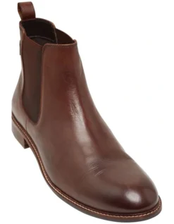 Oxford New Silas Chelsea Boots In Brown -Myer Clothing Shop 948937690 4 720x928