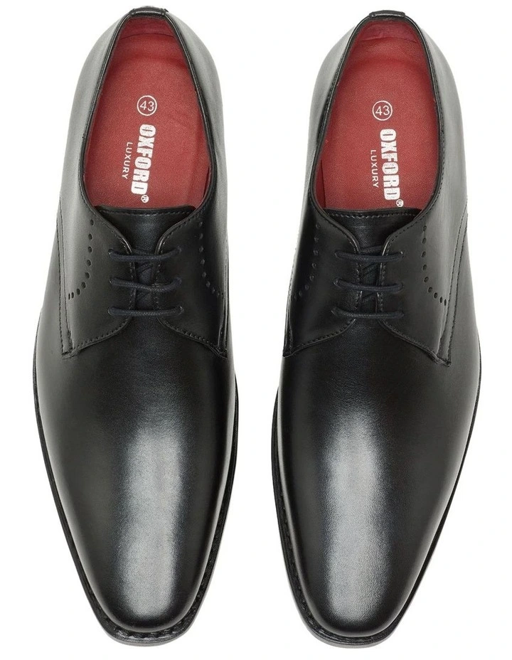 Oxford New Montgomery Goodyear Welt Shoes In Black 5 Oxford New Montgomery Goodyear Welt Shoes In Black - Image 5
