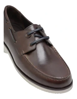 Oxford Logain Boatshoes In Chocolate -Myer Clothing Shop 948938680 3 720x928