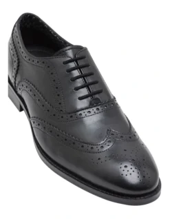 Oxford Jose Leather Brogue Shoes In Black 7 Oxford Jose Leather Brogue Shoes In Black -Myer Clothing Shop 948939130 3 720x928