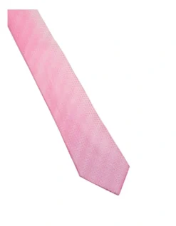 Oxford Gentle Diamonds Silk Tie In Bright Pink -Myer Clothing Shop 948975760 3 1 720x928
