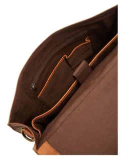 Oxford Olli Leather Briefcase In Dark Tan -Myer Clothing Shop 948977740 4 1 720x928