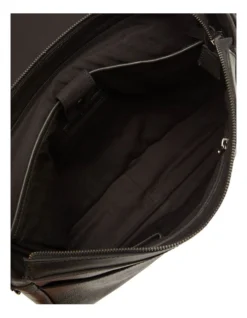 Oxford Mackenzie Leather Messenger Bag In Black -Myer Clothing Shop 948977830 4 1 720x928