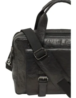 Oxford Dylan Leather Briefcase In Black -Myer Clothing Shop 948978100 3 1 720x928