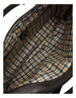 Oxford Dylan Leather Briefcase In Black -Myer Clothing Shop 948978100 4 1 720x928