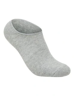 Oxford Invisible Basic 3 Pack Socks In White/Grey/Black -Myer Clothing Shop 948979900 4 1 720x928