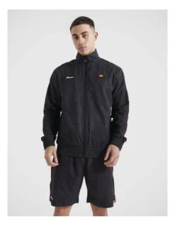 Ellesse Sampratio Track Top In Black Denim