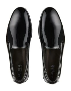Percival Patent Leather Loafers In Black 7 Percival Patent Leather Loafers In Black -Myer Clothing Shop 949631680 4 720x928