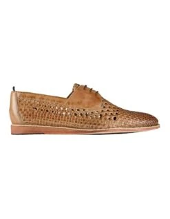 Cabo Leather Casual Shoes In Beige