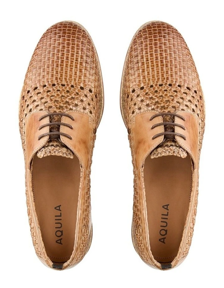 Cabo Leather Casual Shoes In Beige 3 Cabo Leather Casual Shoes In Beige - Image 3