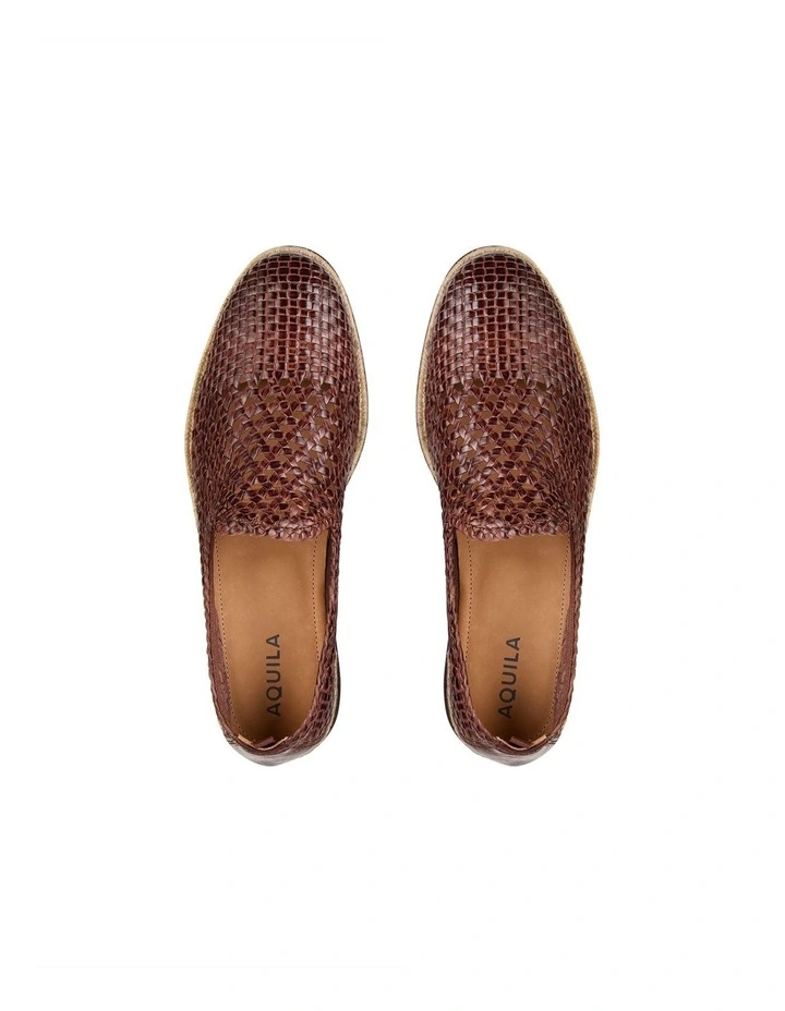 Costa Leather Casual Shoes In Brown 3 Costa Leather Casual Shoes In Brown - Image 3