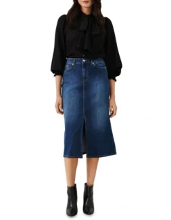 Part Two DILINPW Skirt In Blue