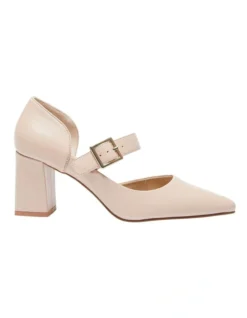 Giselle Heeled Shoes In Blush Glove