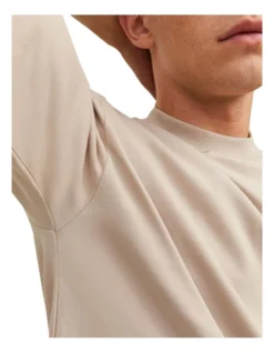 Jack & Jones Kam Europe Back Short Sleeve Crew Neck Tee In Chateau Grey -Myer Clothing Shop 950190940 4 720x928