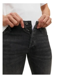 Jack & Jones Glenn Original Slim Fit Jeans In Black 7 Jack & Jones Glenn Original Slim Fit Jeans In Black -Myer Clothing Shop 950191930 3 720x928