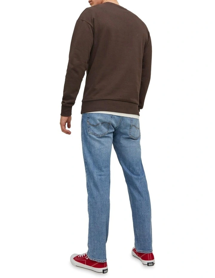 Jack & Jones Mike Original Breaks Jeans In Blue Denim 2 Jack & Jones Mike Original Breaks Jeans In Blue Denim - Image 2