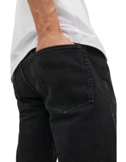 Jack & Jones Mike Original Breaks Jeans In Black Denim -Myer Clothing Shop 950192380 4 720x928