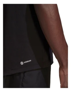 ADIDAS Designed To Move Logo T-Shirt In Black -Myer Clothing Shop 950232700 5 720x928