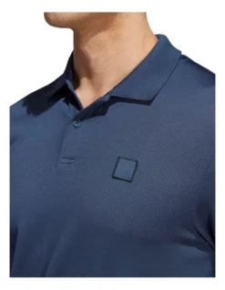 ADIDAS Go-To Seamless Polo Shirt In Navy -Myer Clothing Shop 950233690 4 720x928