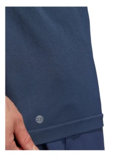 ADIDAS Go-To Seamless Polo Shirt In Navy -Myer Clothing Shop 950233690 5 720x928