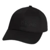 Calvin Klein Organic Cotton Logo Baseball Cap In Black