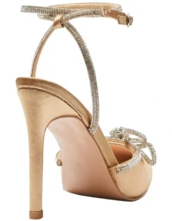 Rory Heeled Shoes In Gold Satin -Myer Clothing Shop 950234860 4 720x928