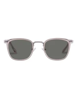 Le Specs Racketeer Sunglasses In Vintage Clear