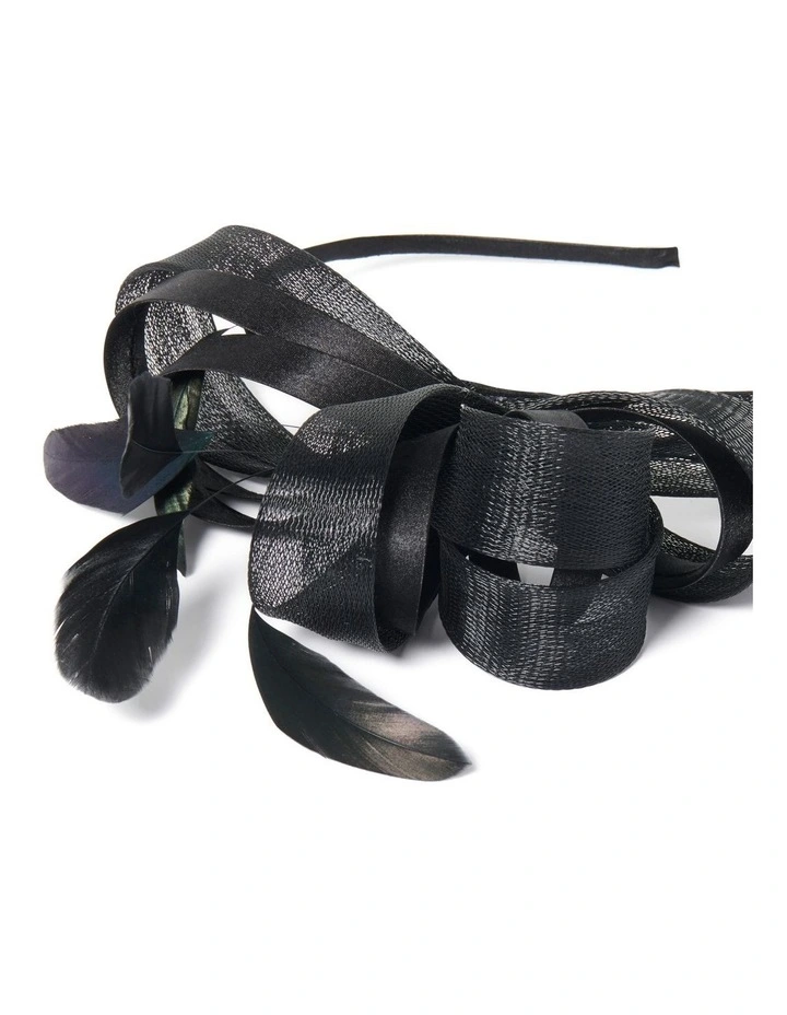 Forever New Christine Fascinator In Black 2 Forever New Christine Fascinator In Black - Image 2