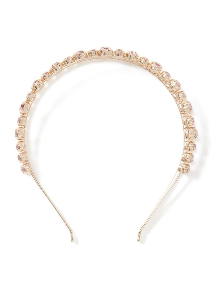 Forever New Lacey Double Row Jewel In Pink 2 Forever New Lacey Double Row Jewel In Pink - Image 2