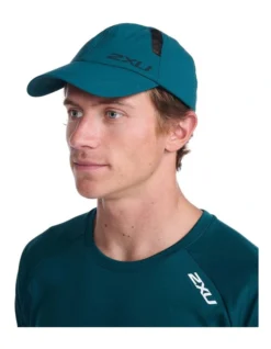2XU Run Cap In Teal