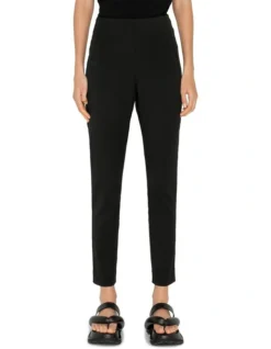 Waisted Skinny Leg Pant In Black -Myer Clothing Shop 951028120 3 720x928