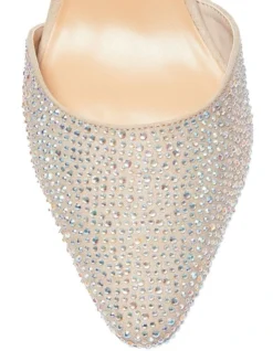 Adelle Heeled Shoes In Blush Fabric -Myer Clothing Shop 951087340 7 720x928