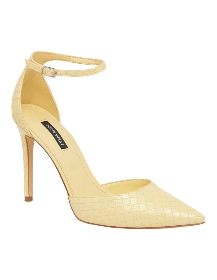 Nine West Faiz Pump In Yellow 2 Nine West Faiz Pump In Yellow - Image 2