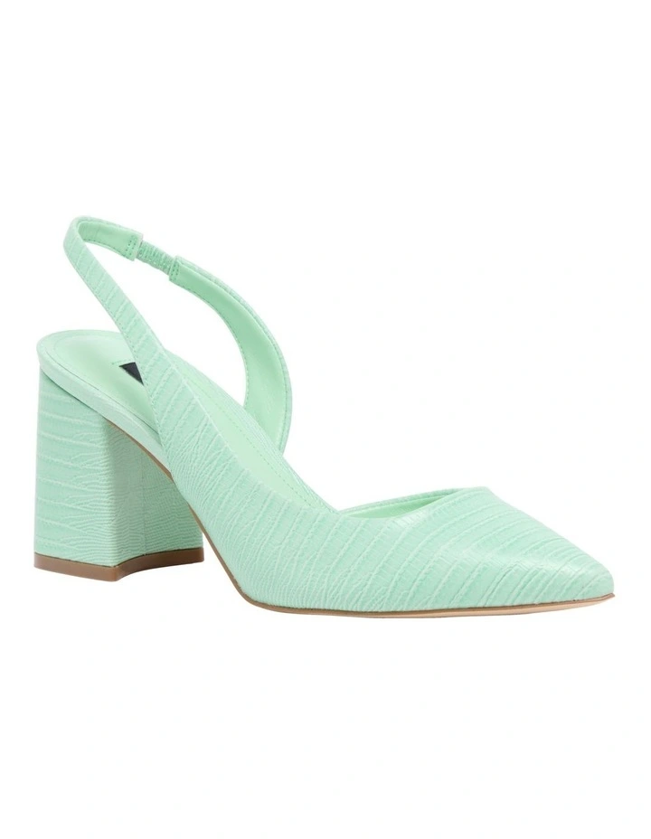Nine West Careen Pump In Green 2 Nine West Careen Pump In Green - Image 2