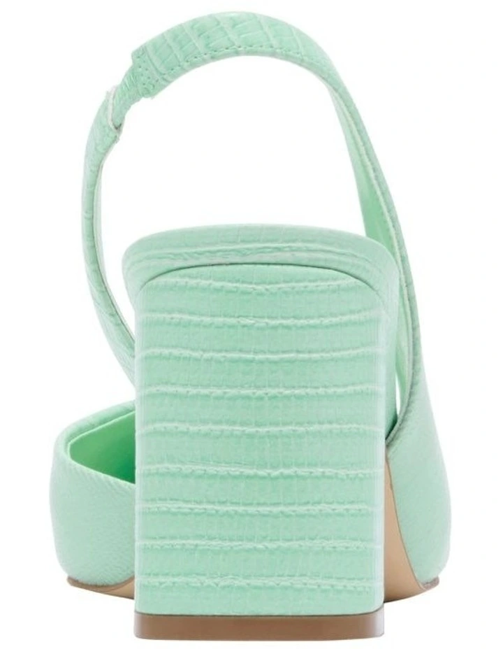 Nine West Careen Pump In Green 4 Nine West Careen Pump In Green - Image 4