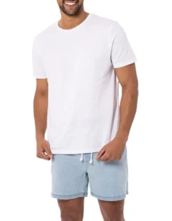 Russell Athletic Calabasa Denim Short In Blue -Myer Clothing Shop 951264460 4 720x928