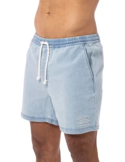 Russell Athletic Calabasa Denim Short In Blue -Myer Clothing Shop 951264460 5 720x928