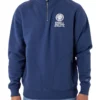 Russell Athletic Glory 1/4 Zip Top In Navy