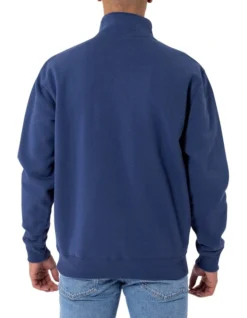 Russell Athletic Glory 1/4 Zip Top In Navy -Myer Clothing Shop 951287950 5 720x928