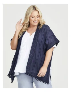 Broderie Cape In Blue 6 Broderie Cape In Blue -Myer Clothing Shop 951316120 3 720x928