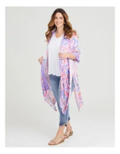 Pastel Floral Cape In Print -Myer Clothing Shop 951316210 4 720x928