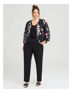Zinnia Embroidered Sequin Jacket In Multi -Myer Clothing Shop 951413950 4 720x928